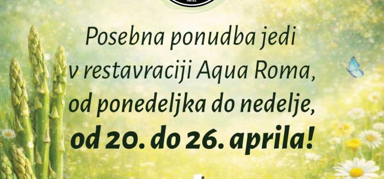 Pomladna ponudba Aqua Rome